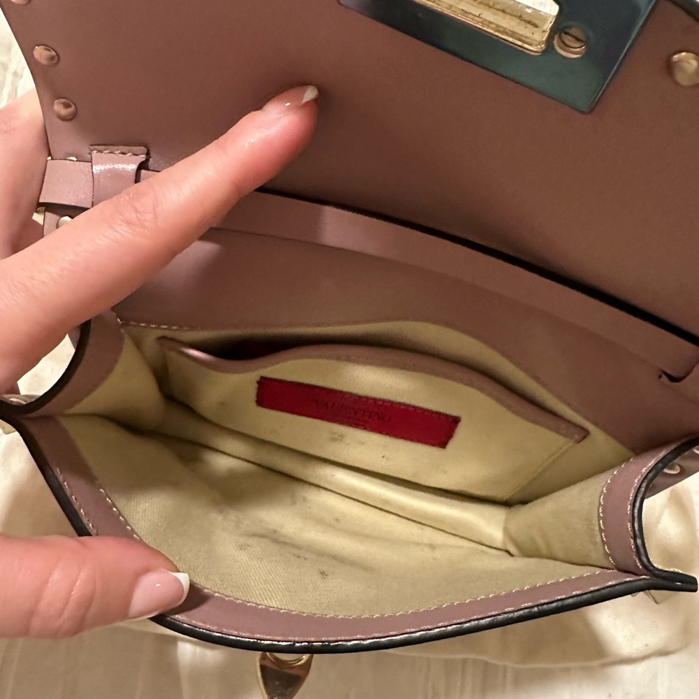 Valentino blush crossbody bag - Picture 6 of 8